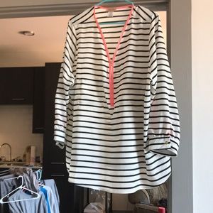 Black and white shirt